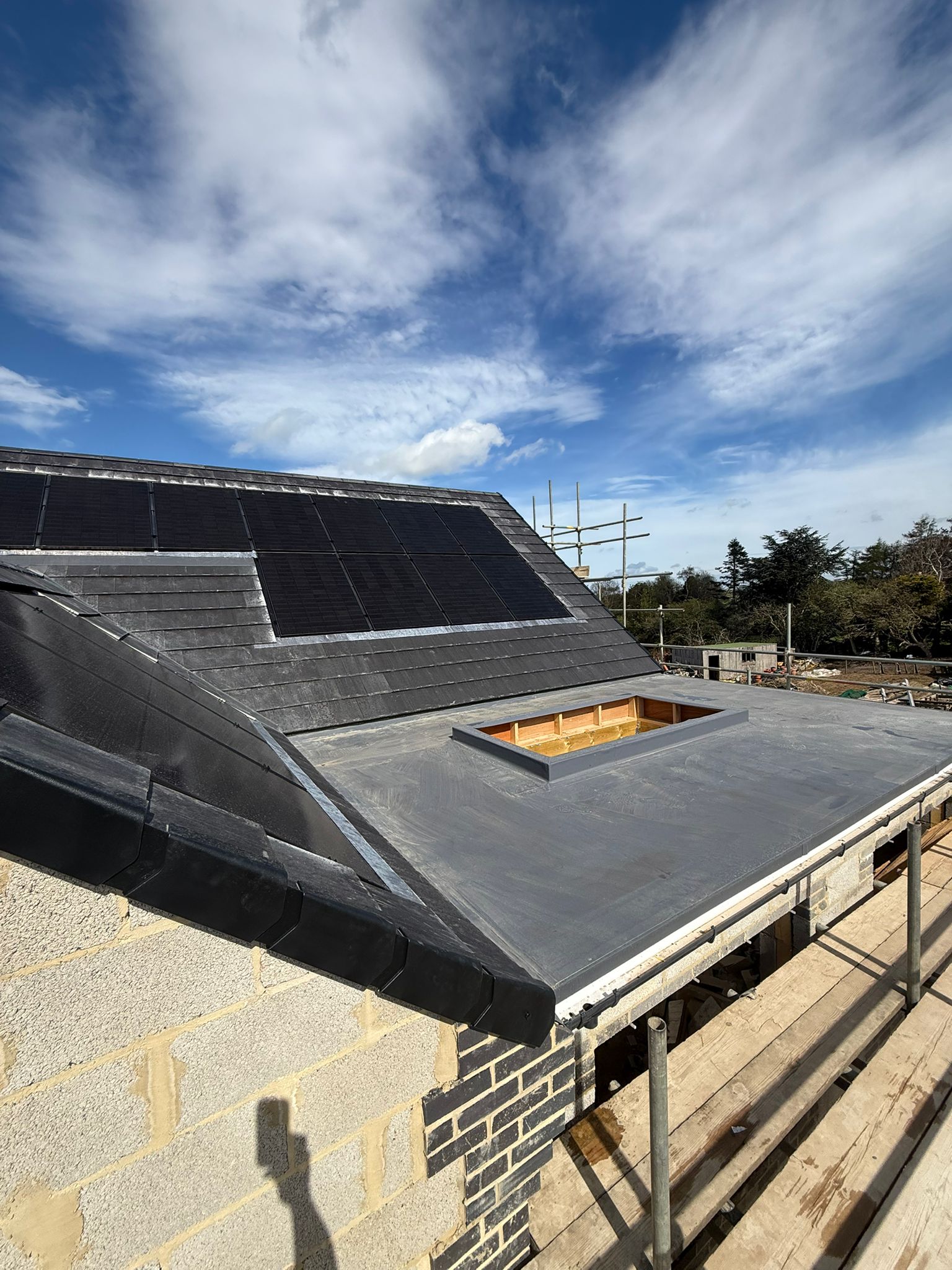 Seamer new build roof - photo 9